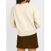 imageTrendy Queen Cropped Cardigan Sweaters for Women Lightweight Crop Knit Y2k Fall Outfits Fashion Clothes 2025Beige