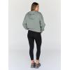 imageTrendy Queen Hoodies for Women Full Zip Up Cropped Sweatshirts Jackets Casual Comfy Gym Tops Fall Outfits Winter Clothes 2025Lightgreen