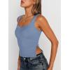 imageTrendy Queen Womens Going Out Crop Tops Backless Tank Tops Summer Y2k Teen Girls Basics Cute ClothesAshblue