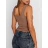 imageTrendy Queen Womens Going Out Crop Tops Backless Tank Tops Summer Y2k Teen Girls Basics Cute ClothesCoffeegrey