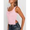 imageTrendy Queen Womens Going Out Crop Tops Backless Tank Tops Summer Y2k Teen Girls Basics Cute ClothesFleshpink