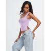 imageTrendy Queen Womens Going Out Crop Tops Backless Tank Tops Summer Y2k Teen Girls Basics Cute ClothesMauve
