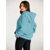 imageTrendy Queen Womens Oversized Hoodies Fleece Sweatshirts Fall Fashion 2025 Pullover Sweaters Winter ClothesBaby Blue