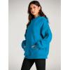 imageTrendy Queen Womens Oversized Hoodies Fleece Sweatshirts Fall Fashion 2025 Pullover Sweaters Winter ClothesBlue