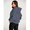 imageTrendy Queen Womens Oversized Hoodies Fleece Sweatshirts Fall Fashion 2025 Pullover Sweaters Winter ClothesDusty Blue