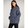 imageTrendy Queen Womens Oversized Hoodies Fleece Sweatshirts Fall Fashion 2025 Pullover Sweaters Winter ClothesDusty Blue
