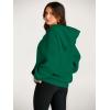 imageTrendy Queen Womens Oversized Hoodies Fleece Sweatshirts Fall Fashion 2025 Pullover Sweaters Winter ClothesGreen