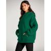 imageTrendy Queen Womens Oversized Hoodies Fleece Sweatshirts Fall Fashion 2025 Pullover Sweaters Winter ClothesGreen