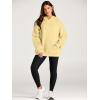 imageTrendy Queen Womens Oversized Hoodies Fleece Sweatshirts Fall Fashion 2025 Pullover Sweaters Winter ClothesLemonyellow