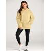 imageTrendy Queen Womens Oversized Hoodies Fleece Sweatshirts Fall Fashion 2025 Pullover Sweaters Winter ClothesLight Yellow