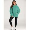 imageTrendy Queen Womens Oversized Hoodies Fleece Sweatshirts Fall Fashion 2025 Pullover Sweaters Winter ClothesMint Green