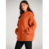 imageTrendy Queen Womens Oversized Hoodies Fleece Sweatshirts Fall Fashion 2025 Pullover Sweaters Winter ClothesOrange