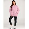 imageTrendy Queen Womens Oversized Hoodies Fleece Sweatshirts Fall Fashion 2025 Pullover Sweaters Winter ClothesPale Pink