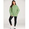 imageTrendy Queen Womens Oversized Hoodies Fleece Sweatshirts Fall Fashion 2025 Pullover Sweaters Winter ClothesSage Green