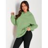 imageTrendy Queen Womens Oversized Hoodies Fleece Sweatshirts Fall Fashion 2025 Pullover Sweaters Winter ClothesSage Green