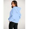 imageTrendy Queen Womens Oversized Hoodies Fleece Sweatshirts Fall Fashion 2025 Pullover Sweaters Winter ClothesSky Blue