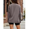 imageTrendy Queen Womens Oversized Long Sleeve T Shirts 2025 Basic Crewneck Tee Fall Tops Casual Workout Y2K ClothesNetmeg