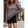 imageTrendy Queen Womens Oversized Long Sleeve T Shirts 2025 Basic Crewneck Tee Fall Tops Casual Workout Y2K ClothesNetmeg