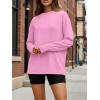 imageTrendy Queen Womens Oversized Long Sleeve T Shirts 2025 Basic Crewneck Tee Fall Tops Casual Workout Y2K ClothesPink