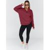 imageTrendy Queen Womens Oversized Sweatshirts Fall Sweaters Fashion Hoodies Half Zip Pullover Long Sleeve Shirts ClothesWinered