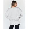 imageTrendy Queen Womens Oversized Sweatshirts Hoodies Crewneck Shirts Fall Outfits Teen Girls Y2k Winter ClothesGrey
