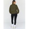 imageTrendy Queen Womens Oversized Sweatshirts Turtleneck Pullover Long Sleeve Hoodies Tops Fall Fashion Outfits 2025 ClothesArmygreen
