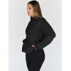 imageTrendy Queen Womens Oversized Sweatshirts Turtleneck Pullover Long Sleeve Hoodies Tops Fall Fashion Outfits 2025 ClothesBlack