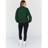 imageTrendy Queen Womens Oversized Sweatshirts Turtleneck Pullover Long Sleeve Hoodies Tops Fall Fashion Outfits 2025 ClothesDarkgreen