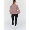 imageTrendy Queen Womens Oversized Sweatshirts Turtleneck Pullover Long Sleeve Hoodies Tops Fall Fashion Outfits 2025 ClothesDarkpink