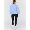 imageTrendy Queen Womens Oversized Sweatshirts Turtleneck Pullover Long Sleeve Hoodies Tops Fall Fashion Outfits 2025 ClothesLightblue