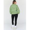imageTrendy Queen Womens Oversized Sweatshirts Turtleneck Pullover Long Sleeve Hoodies Tops Fall Fashion Outfits 2025 ClothesLightgreen