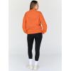imageTrendy Queen Womens Oversized Sweatshirts Turtleneck Pullover Long Sleeve Hoodies Tops Fall Fashion Outfits 2025 ClothesOrange