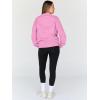 imageTrendy Queen Womens Oversized Sweatshirts Turtleneck Pullover Long Sleeve Hoodies Tops Fall Fashion Outfits 2025 ClothesPink
