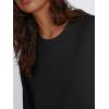 imageTrendy Queen Womens Oversized T Shirts Long Sleeve Shirts Casual Fall Fashion 2025 Winter ClothesBlack