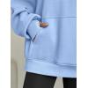 imageTrendy Queen Womens Oversized V Neck Hoodies with Thumb Hole Pullover Sweatshirts Y2k Clothes Fall Fashion Outfits 2025Skyblue