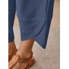 imageTrendy Queen Womens Wide Leg Pants Summer Capri Palazzo Harem Casual Barrel Sweatpants Baggy Slacks with PocketsGreyblue
