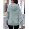 imageTrendy Queen Womens Zip Up Hoodies Fleece Jackets Oversized Sweatshirts Fall Fashion Outfits Sweaters Winter ClothesGreygreen