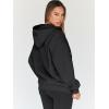 imageTrendy Queen Womens Zip Up Hoodies Oversized Sweatshirts Fall School Fashion Outfits Casual Jackets 2025 Winter ClothesBlack