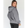 imageTrendy Queen Womens Zip Up Hoodies Oversized Sweatshirts Fall School Fashion Outfits Casual Jackets 2025 Winter ClothesDark Grey
