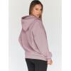 imageTrendy Queen Womens Zip Up Hoodies Oversized Sweatshirts Fall School Fashion Outfits Casual Jackets 2025 Winter ClothesDark Pink