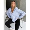 imageTrendy Queen Womens Zip Up Hoodies Oversized Sweatshirts Fall School Fashion Outfits Casual Jackets 2025 Winter ClothesGrey