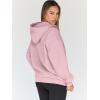 imageTrendy Queen Womens Zip Up Hoodies Oversized Sweatshirts Fall School Fashion Outfits Casual Jackets 2025 Winter ClothesPale Pink