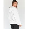 imageTrendy Queen Womens Zip Up Hoodies Oversized Sweatshirts Fall School Fashion Outfits Casual Jackets 2025 Winter ClothesWhite
