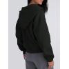 imageTrendy Queen Zip Up Hoodies For Women Cropped Sweatshirts Fall Fashion Outfits 2025 Y2k Fleece Teen Girls ClothesBlack