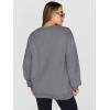 imageTrendy Queen Sweatshirts for Women Hoodies Oversized Crewneck Tops Sweaters Comfy Fall Winter Outfits Clothes 2025 FashionDarkgrey