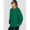 imageTrendy Queen Sweatshirts for Women Hoodies Oversized Crewneck Tops Sweaters Comfy Fall Winter Outfits Clothes 2025 FashionGrassgreen