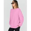 imageTrendy Queen Sweatshirts for Women Hoodies Oversized Crewneck Tops Sweaters Comfy Fall Winter Outfits Clothes 2025 FashionPink