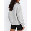 imageTrendy Queen Womens Crewneck Sweatshirts Casual Pullover Long Sleeve Shirts Fall Fashion 2025 ClothesGrey