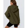 imageTrendy Queen Womens Oversized Hoodies Comfy Sweatshirts Fall Fashion 2025 Outfits Casual Tops Fleece Clothes with PocketsArmygreen