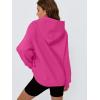 imageTrendy Queen Womens Oversized Hoodies Comfy Sweatshirts Fall Fashion 2025 Outfits Casual Tops Fleece Clothes with PocketsHotpink